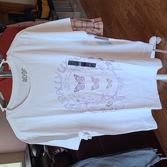 Lucky Brand Naturally Lucky Boyfriend Tee Size Large - Picture 3 of 16